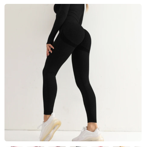 Basic Yoga Pants Black